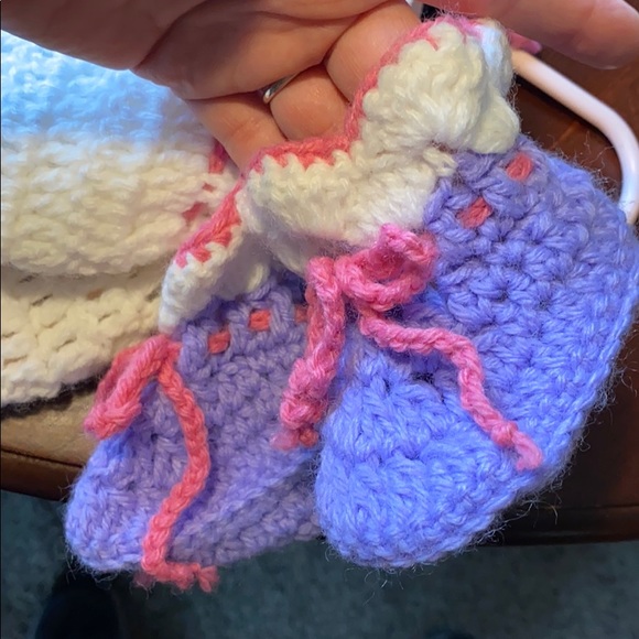 Knit baby sweater set - Picture 4 of 4